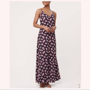 NWT LOFT Mini Zinnia Strappy Maxi Dress